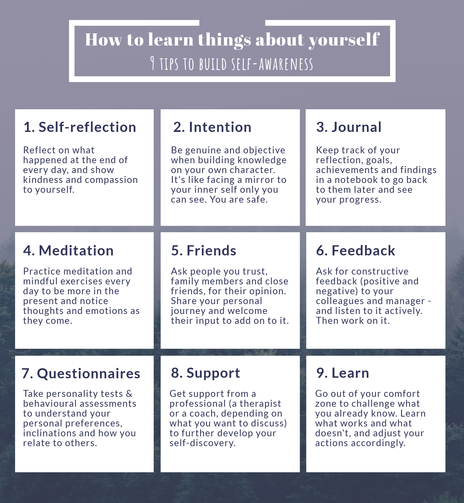 Self-Awareness Guide  The Institute of You